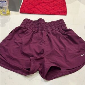 Nike Women's Purple Athletic Shorts